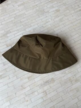 Athleta Olive Green Bucket Hat